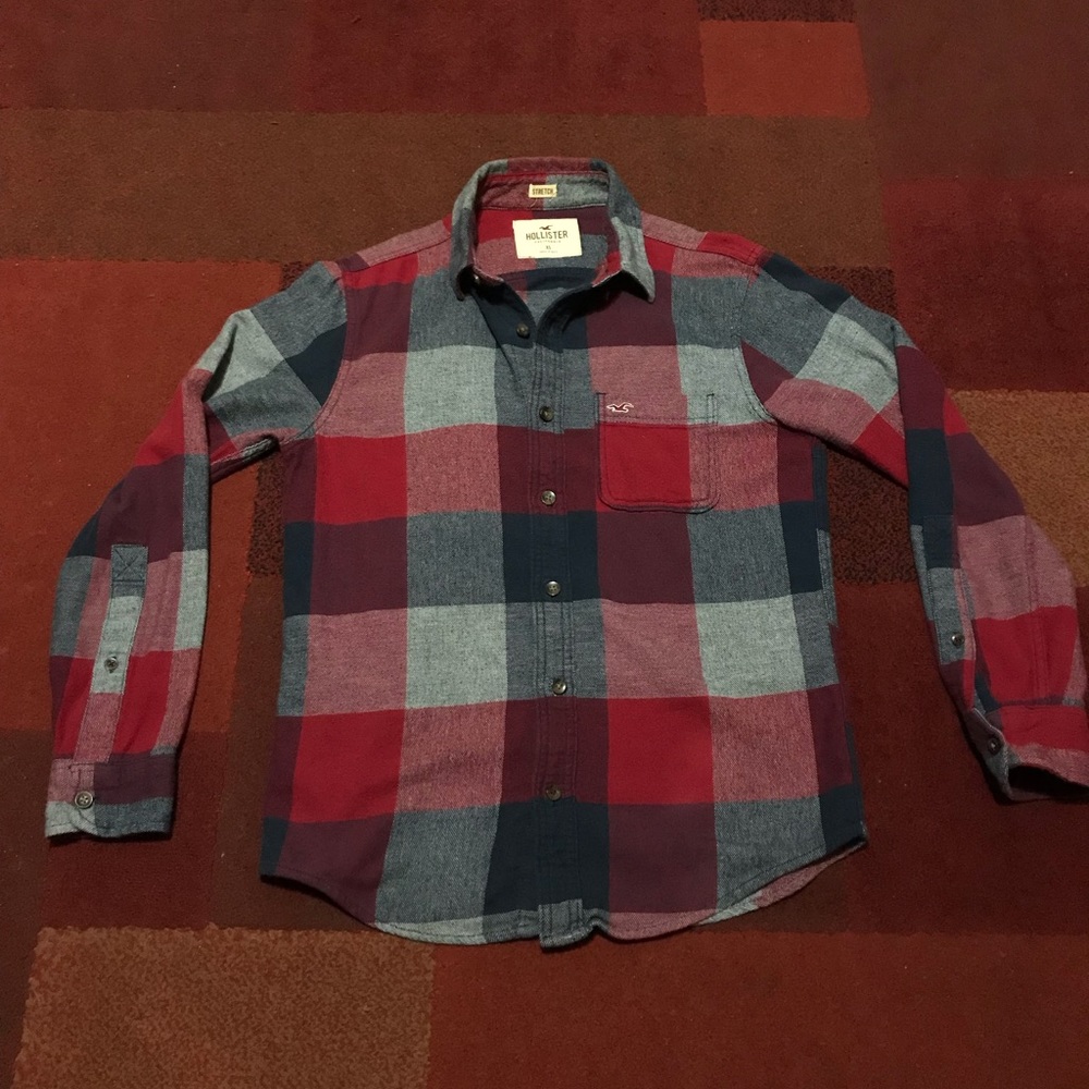 COPY - Hollister Red Check Flannel